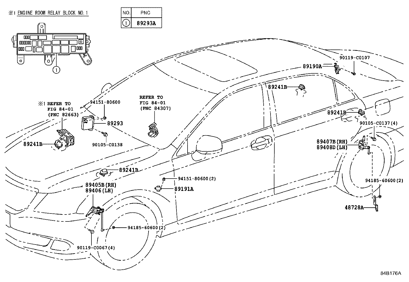 89293-30220 COMPUTER, SUSPENSION CONTROL product image