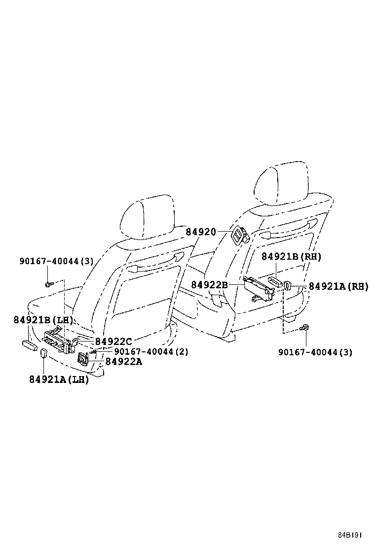 84332-0N010 SWITCH ASSY, HAZARD WARNING SIGNAL product image