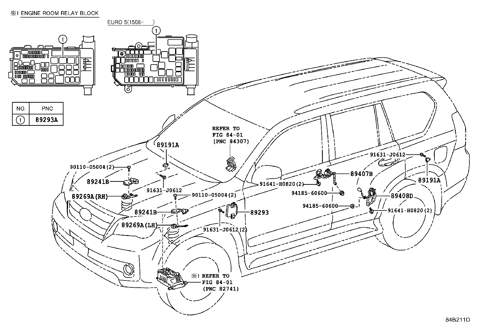 89293-60140 COMPUTER, SUSPENSION CONTROL product image