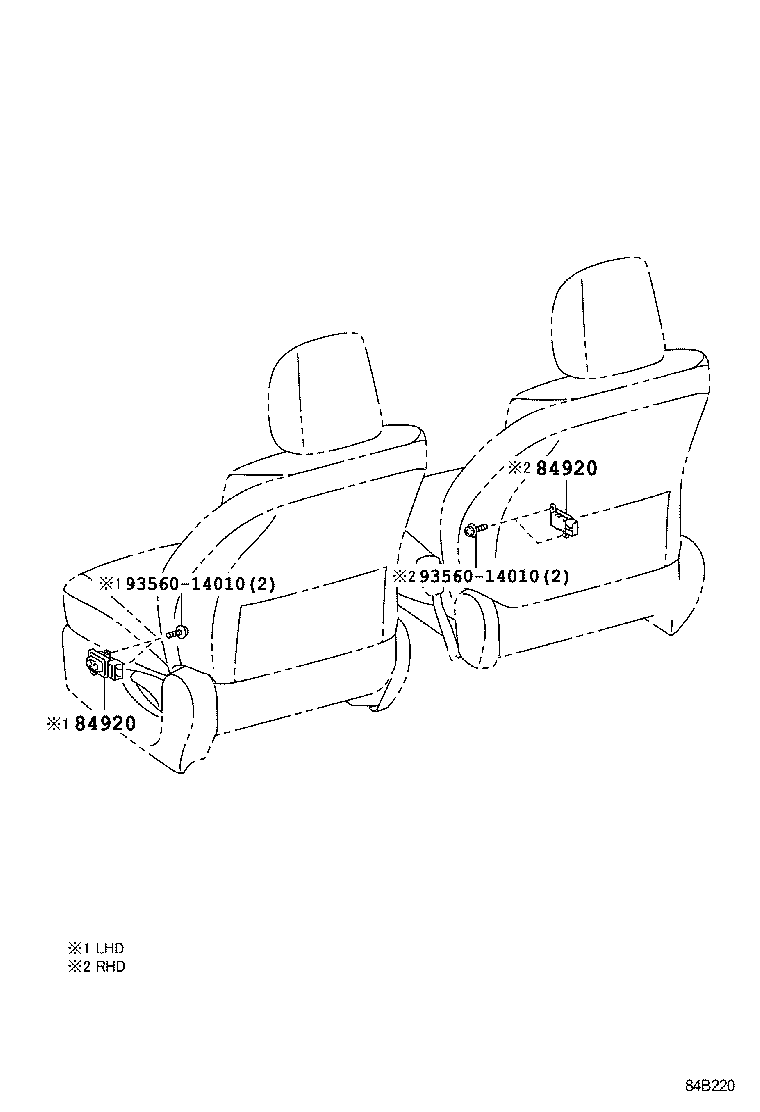 896B7-47020 BRACKET, COMPUTER UNIT product image