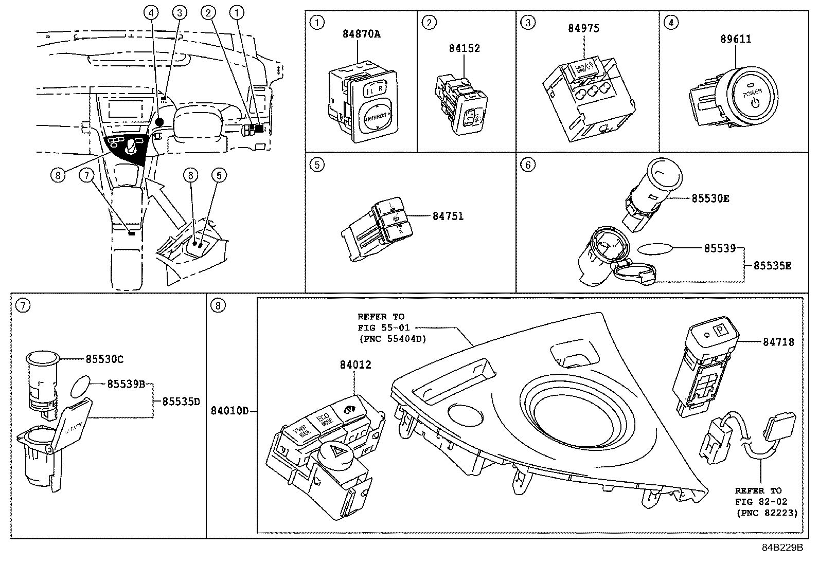 896B7-47020 BRACKET, COMPUTER UNIT product image