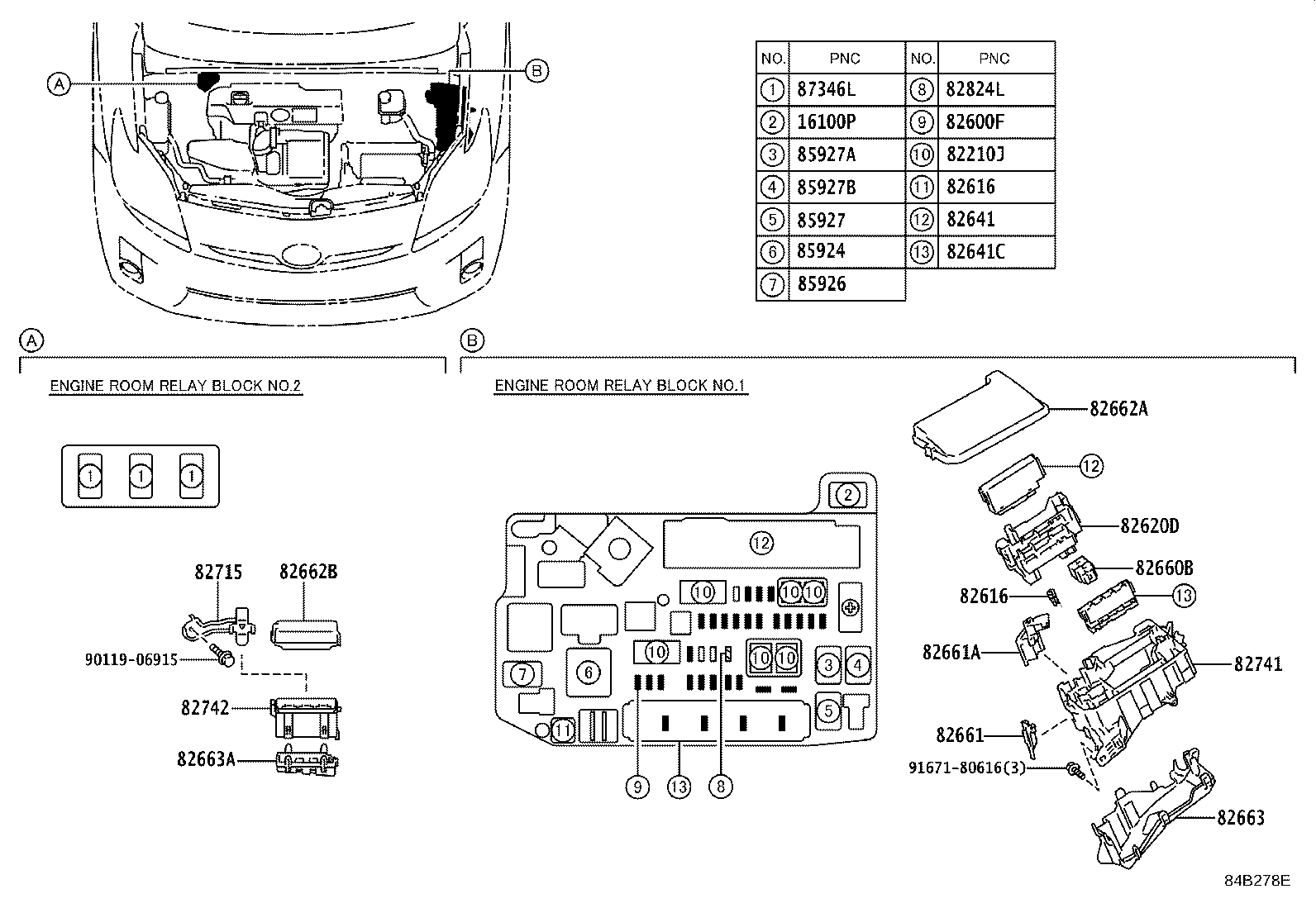 896B7-47020 BRACKET, COMPUTER UNIT product image