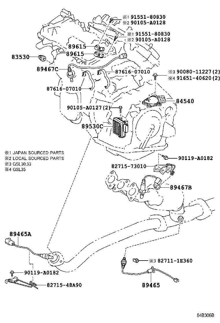 Toyota 82641-08100 RELAY, INTEGRATION NO.1
