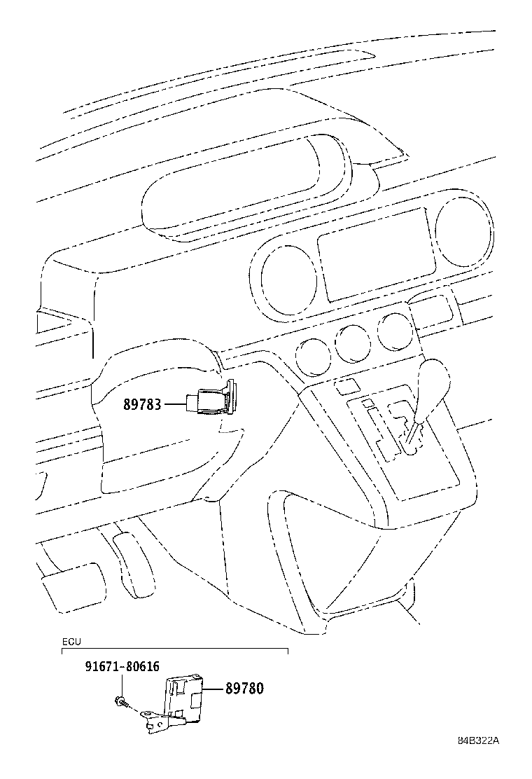Toyota 89783-21030 AMPLIFIER, TRANSPONDER KEY