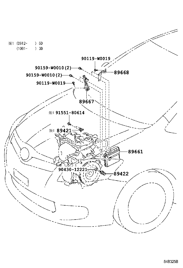 89661-02Q50 COMPUTER, ENGINE CONTROL product image