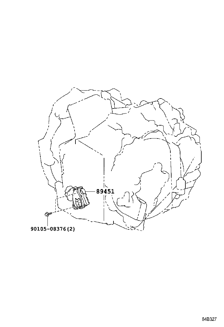 84722-06070 SWITCH, TRANSMISSION CONTROL product image