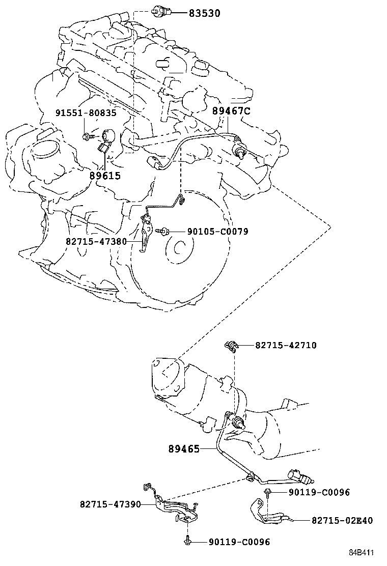 82730-47490 BLOCK ASSY, DRIVER SIDE JUNCTION product image