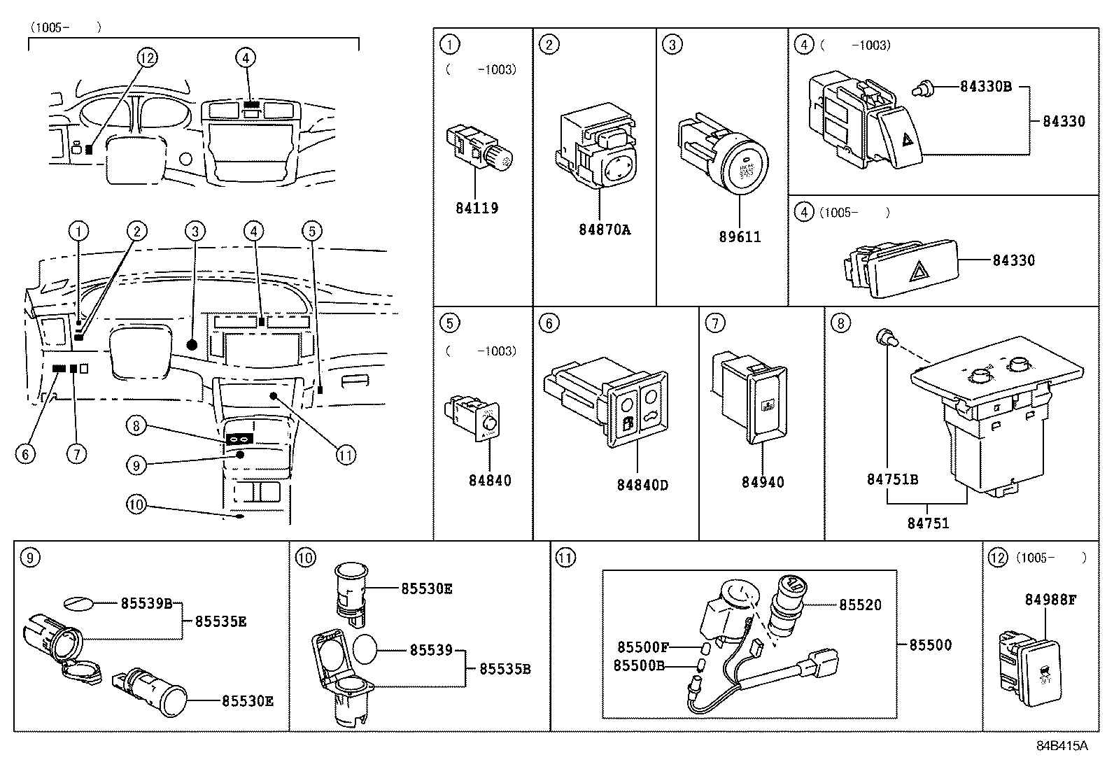 81980-02030 FLASHER ASSY, TURN SIGNAL product image