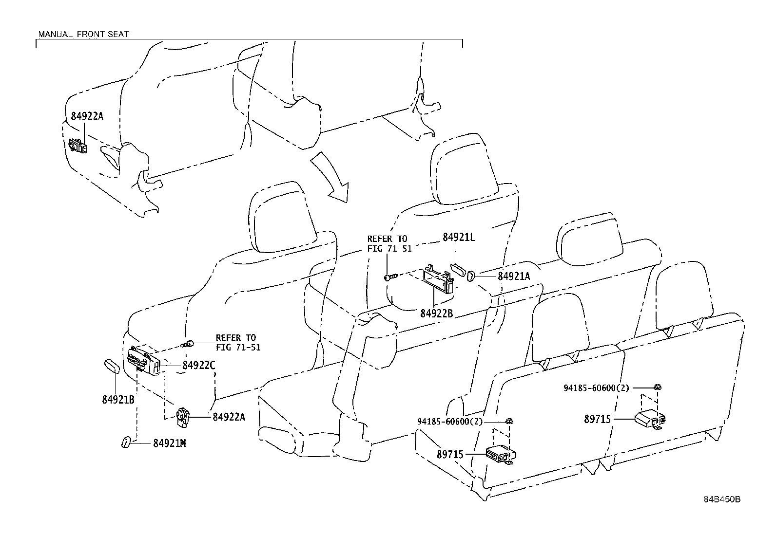 84152-0G010 SWITCH, HEADLAMP LEVELING product image