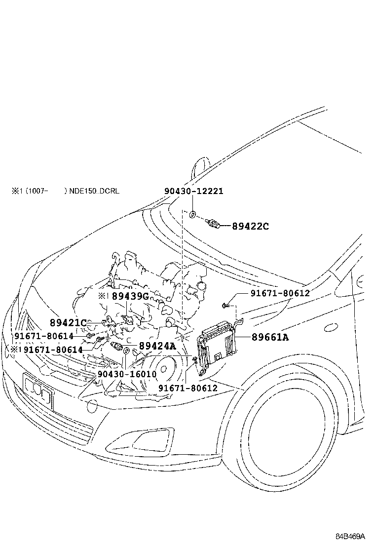 89660-0Z650 COMPUTER, ENGINE CONTROL product image