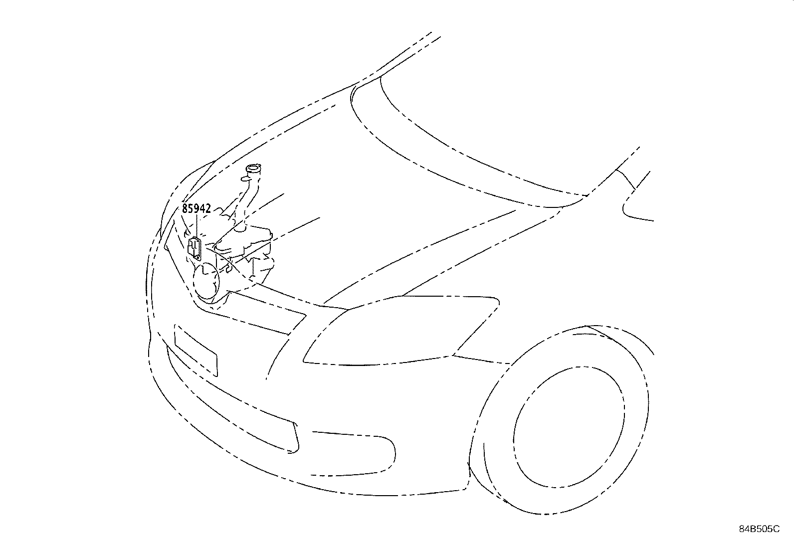 82730-02340 BLOCK ASSY, INSTRUMENT PANEL JUNCTION product image