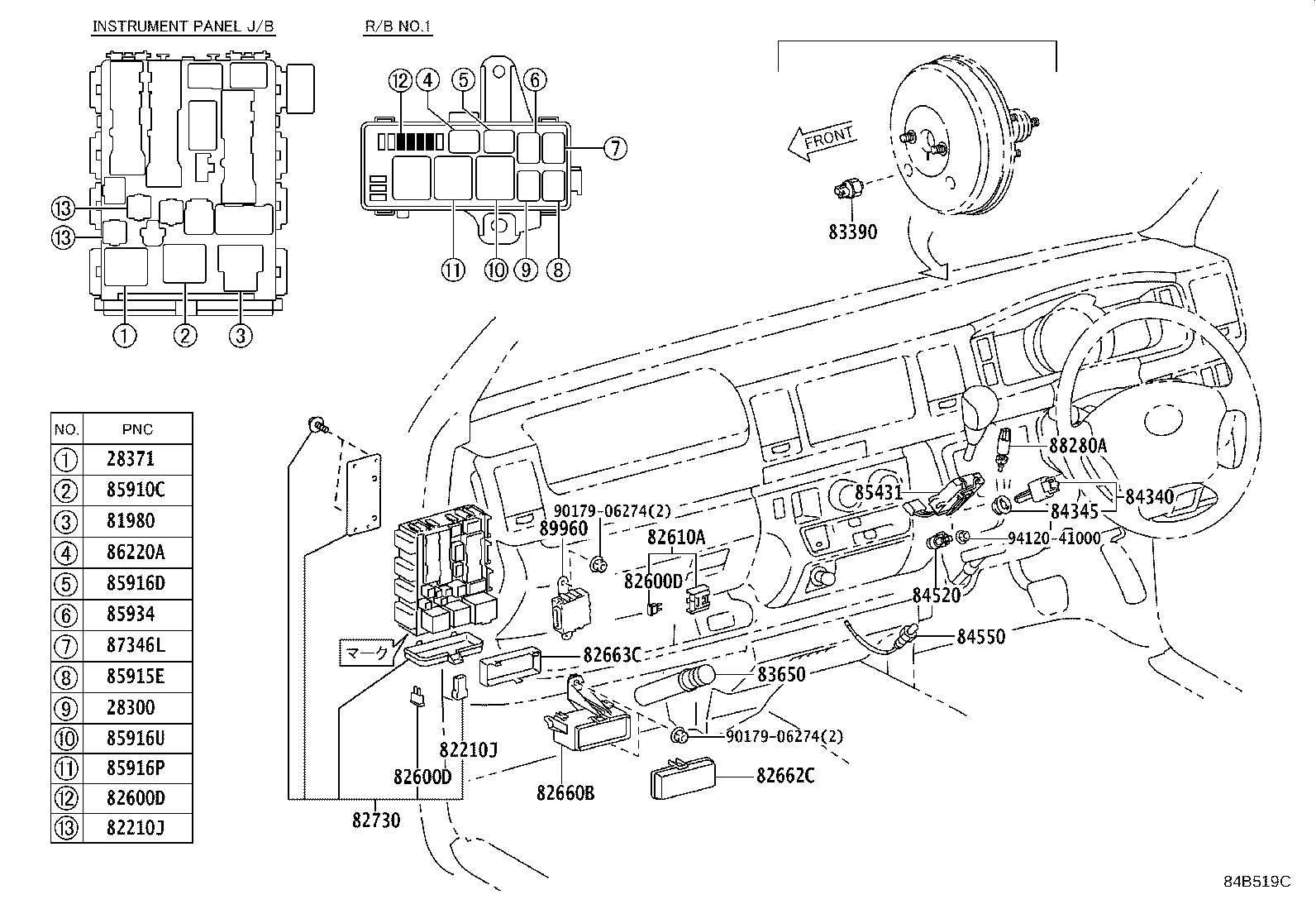 04840-26010 SWITCH KIT, GENERALLY USE, PULL TYPE product image