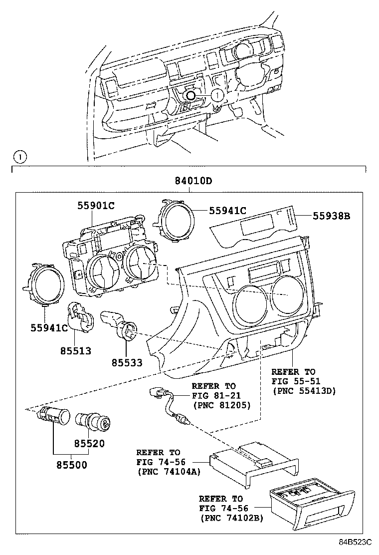 04840-26010 SWITCH KIT, GENERALLY USE, PULL TYPE product image