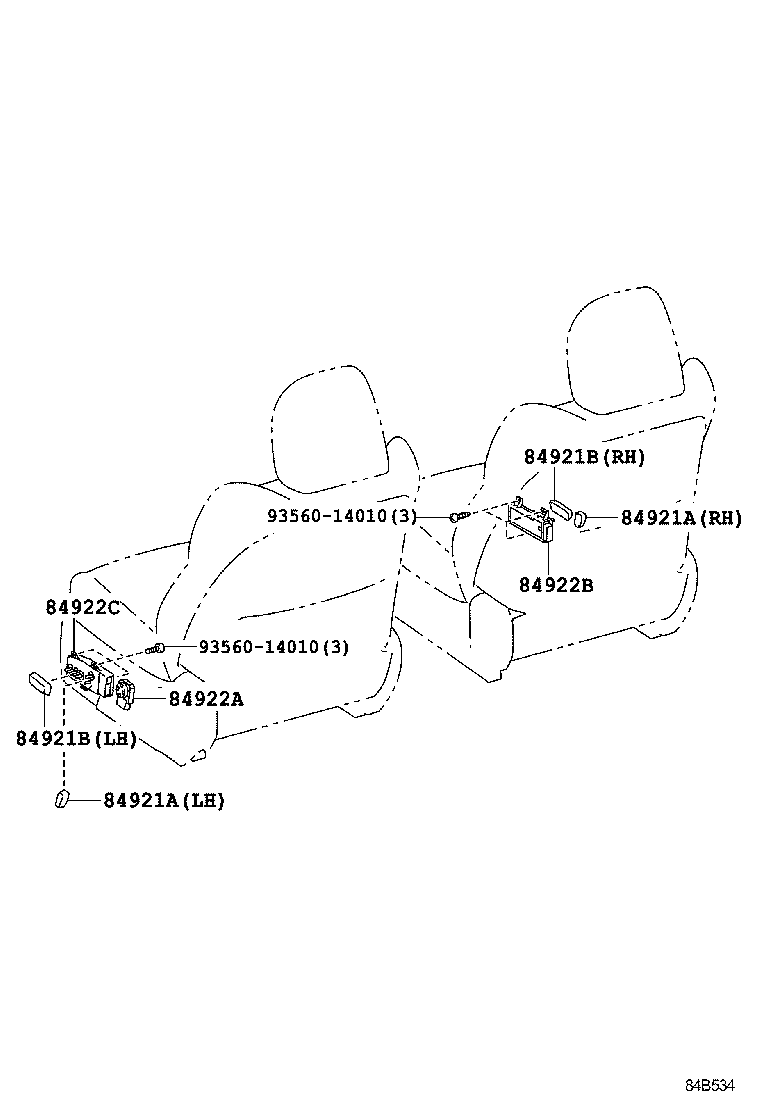 84040-0P021 MASTER SWITCH ASSY,MULTIPLEX NETWORK product image