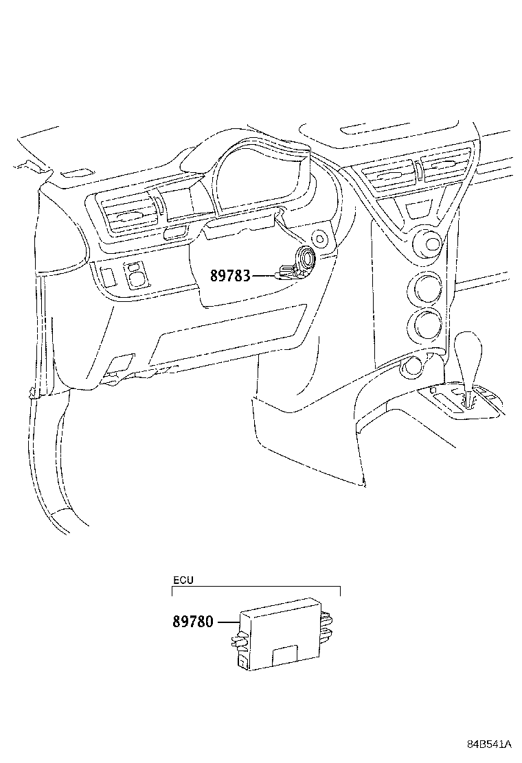 Toyota 89783-52031 AMPLIFIER, TRANSPONDER KEY