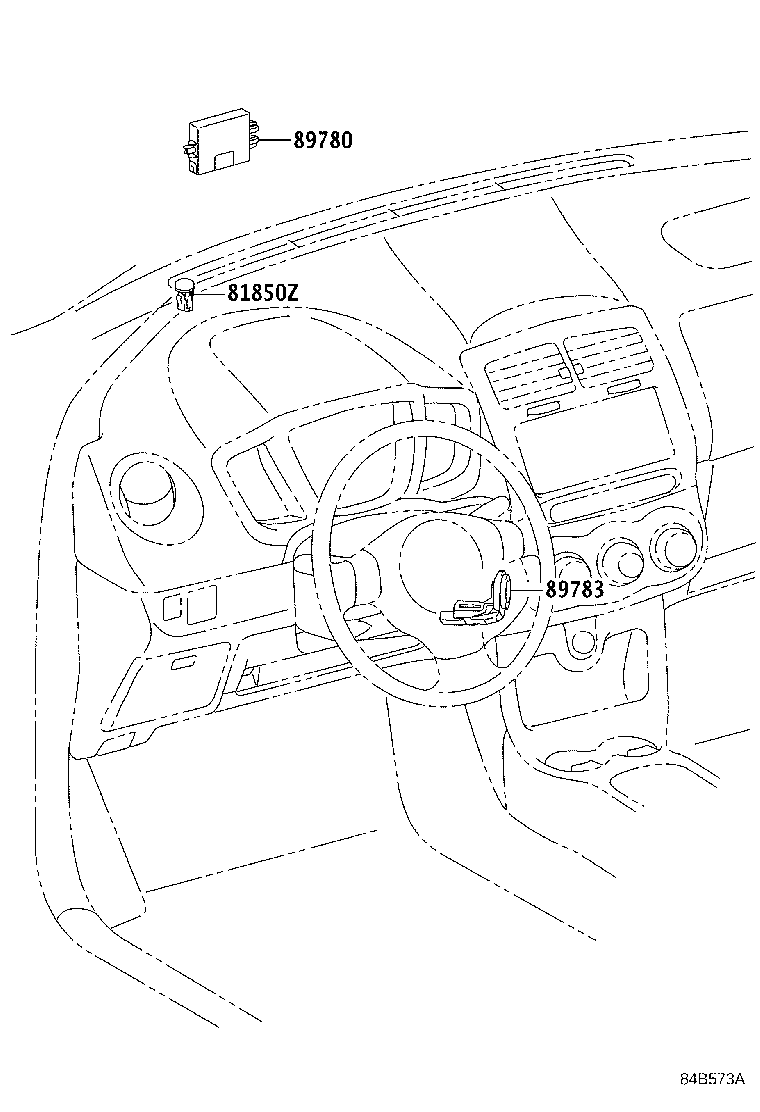 Toyota 89782-12020 AMPLIFIER, TRANSPONDER KEY