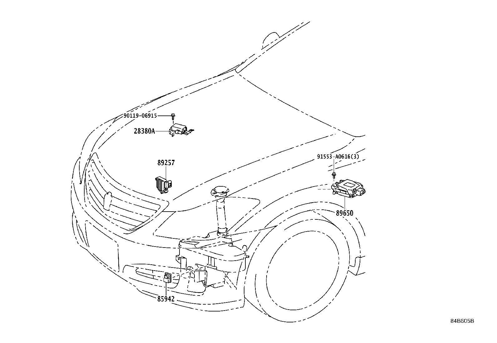 82672-30280 COVER, JUNCTION BLOCK product image