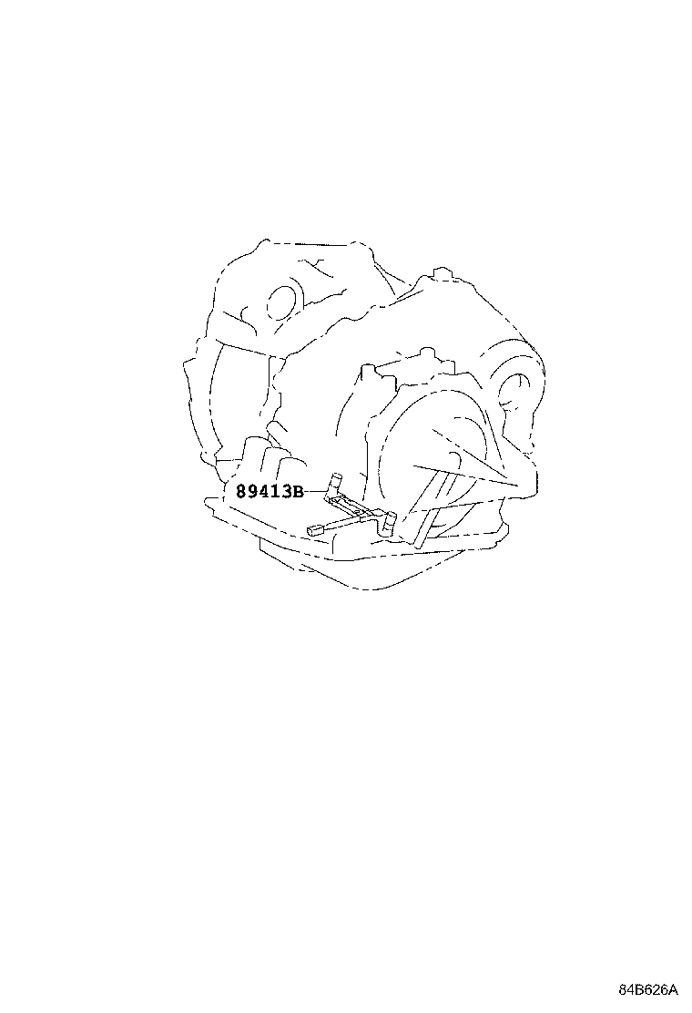 Toyota 89413-73010 SENSOR, TRANSMISSION REVOLUTION