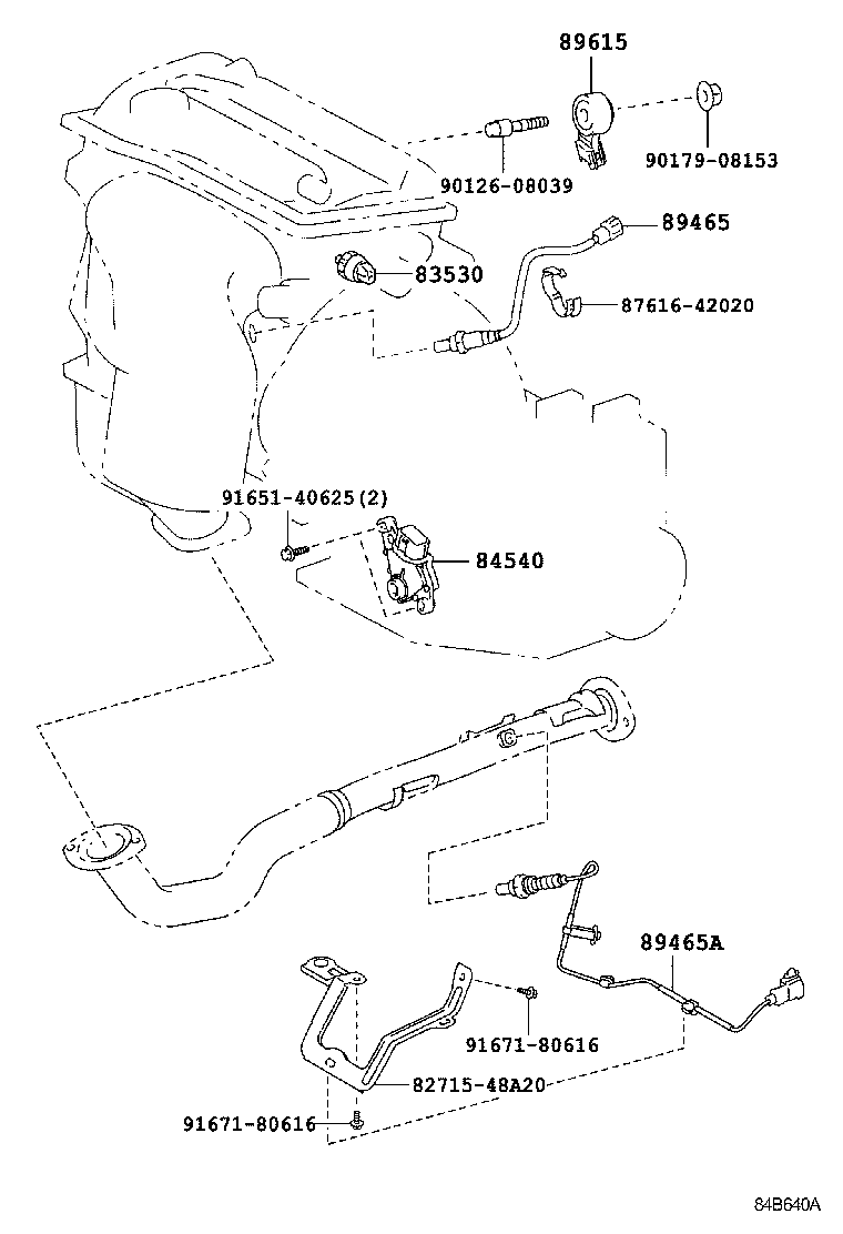 82730-48331 BLOCK ASSY, INSTRUMENT PANEL JUNCTION product image