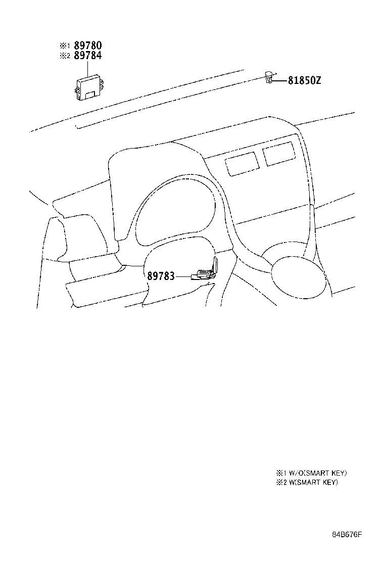 89780-52170 COMPUTER ASSY, TRANSPONDER KEY product image