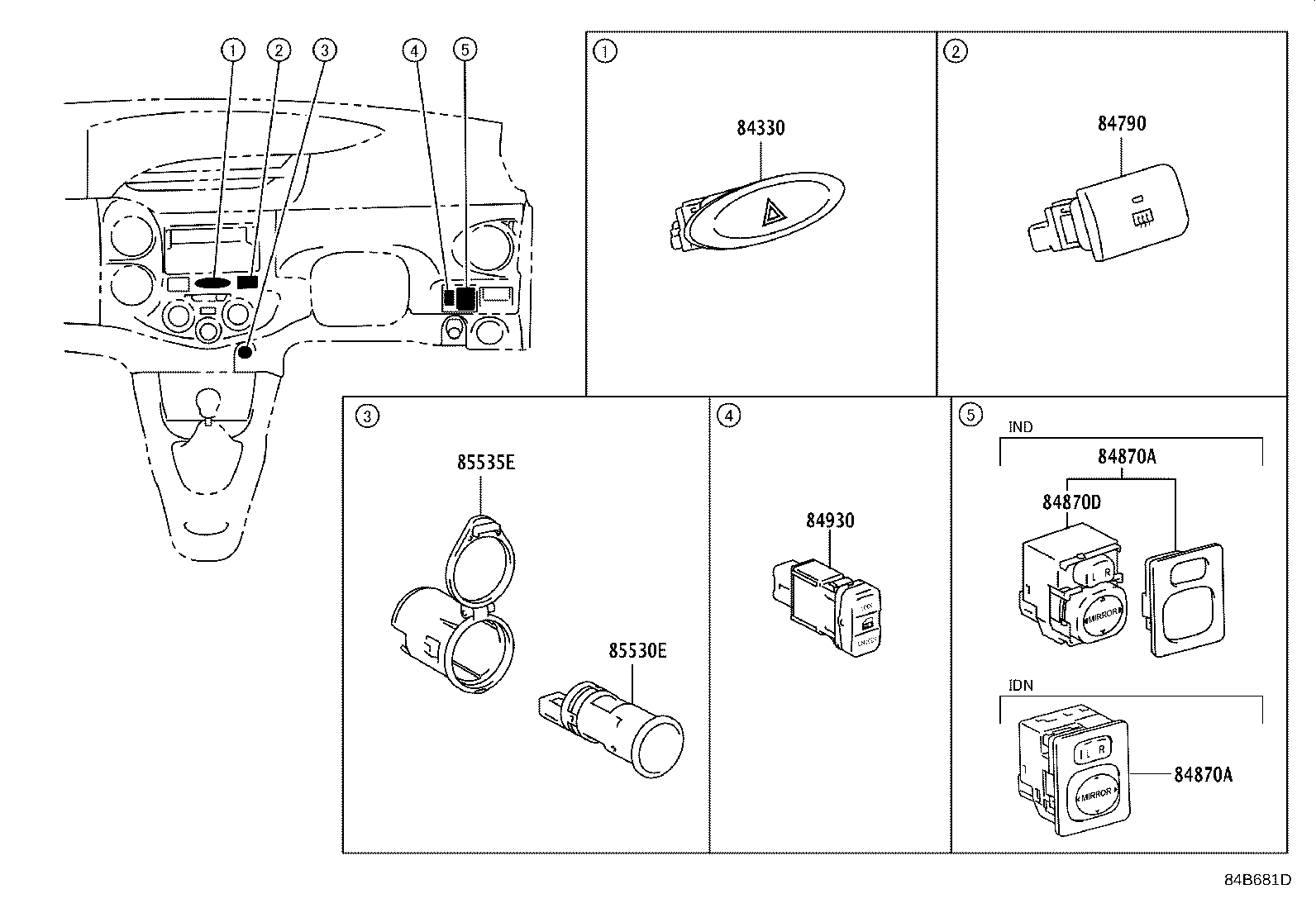83320-0D080 GAGE ASSY, FUEL SENDER product image