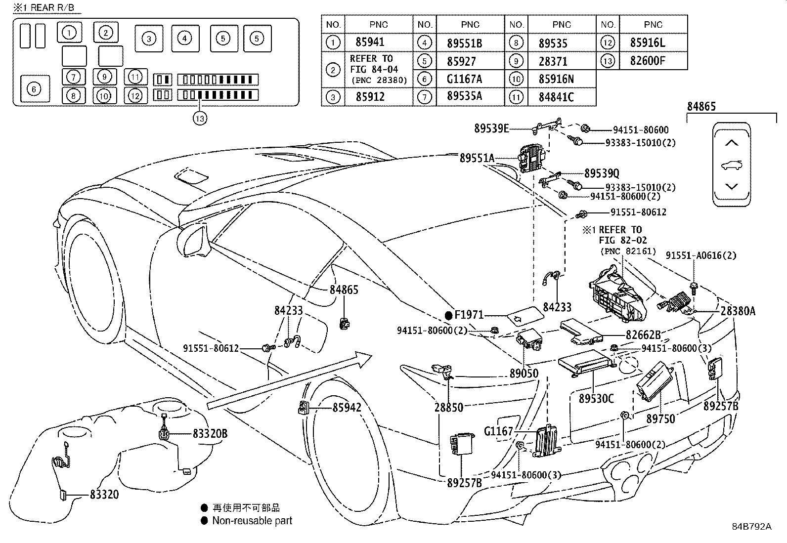 82730-77100 BLOCK ASSY, DRIVER SIDE JUNCTION product image