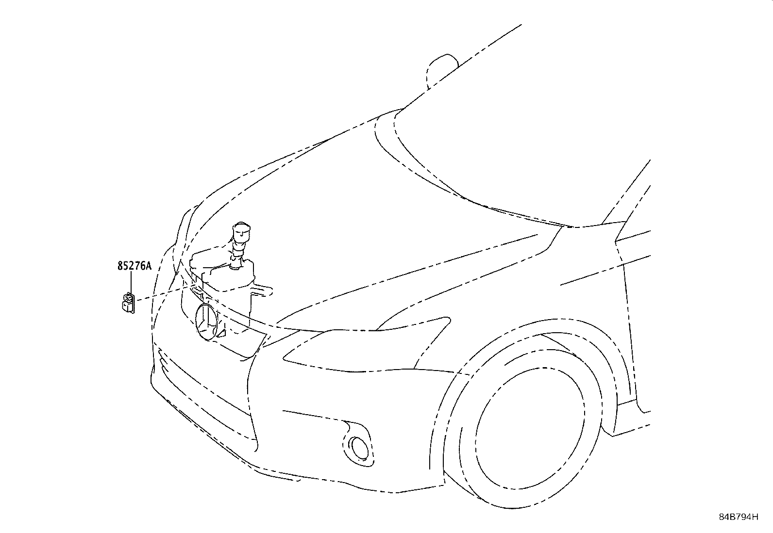 82730-76023 BLOCK ASSY, INSTRUMENT PANEL JUNCTION product image