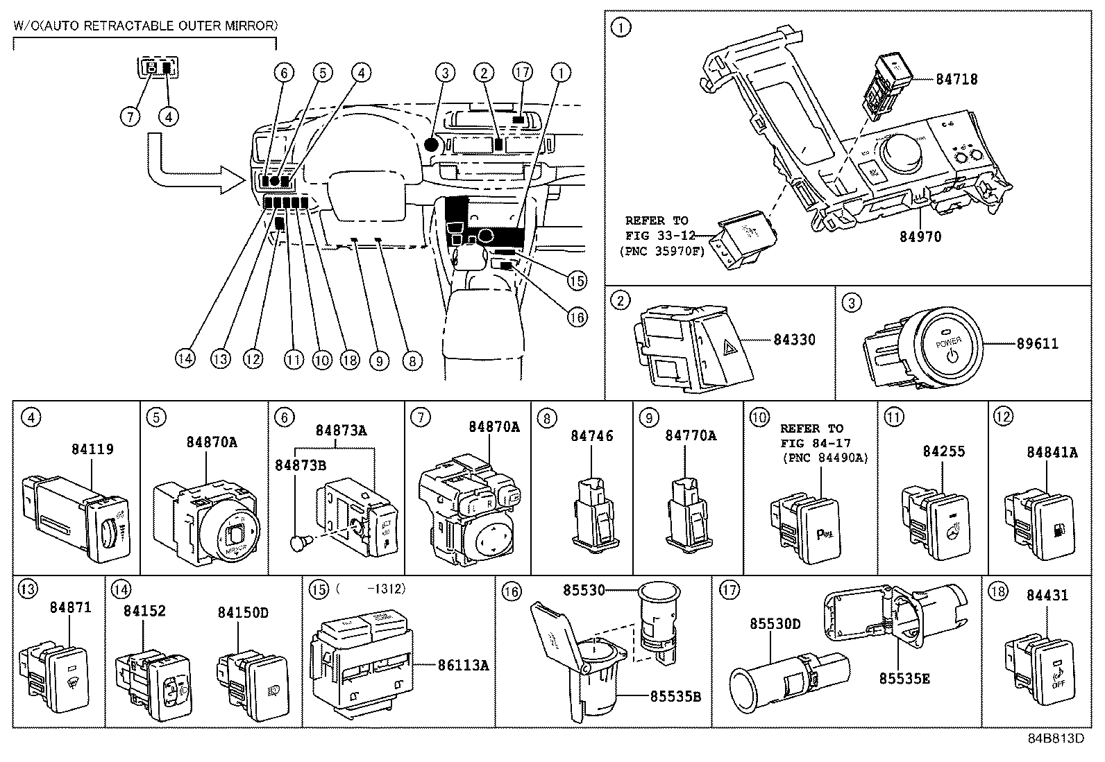 82730-76012 BLOCK ASSY, INSTRUMENT PANEL JUNCTION product image