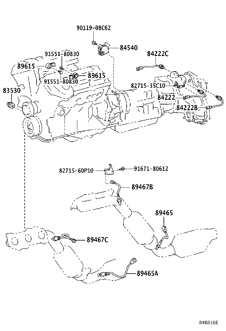 84652-47011 Toyota Reference Part product image