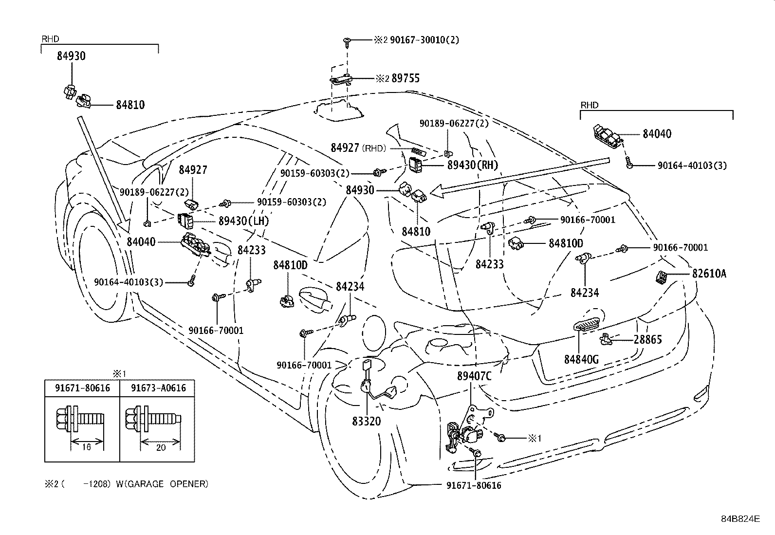 82730-76012 BLOCK ASSY, INSTRUMENT PANEL JUNCTION product image