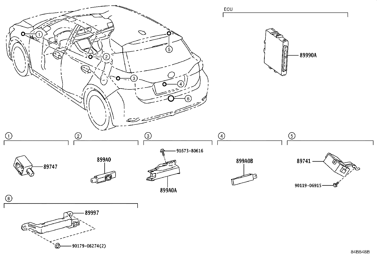89990-76030 COMPUTER ASSY, SMART KEY product image