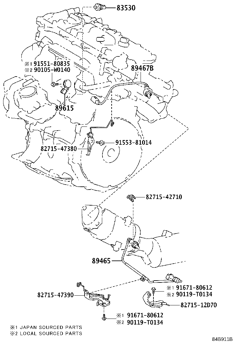 83320-47080 GAGE ASSY, FUEL SENDER product image