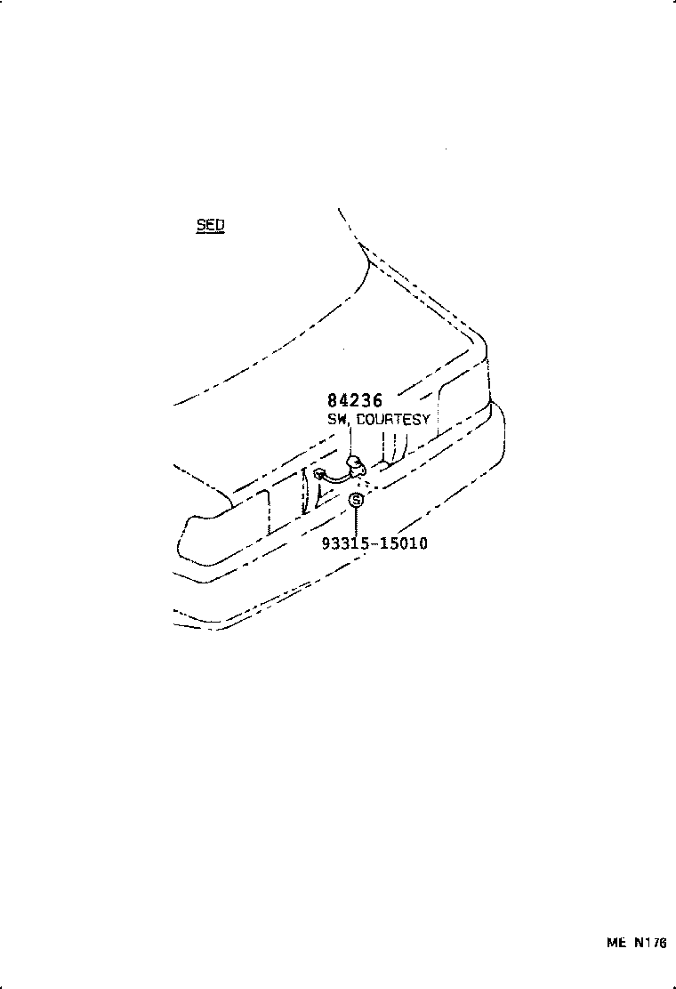 82672-01010 COVER, JUNCTION BLOCK product image