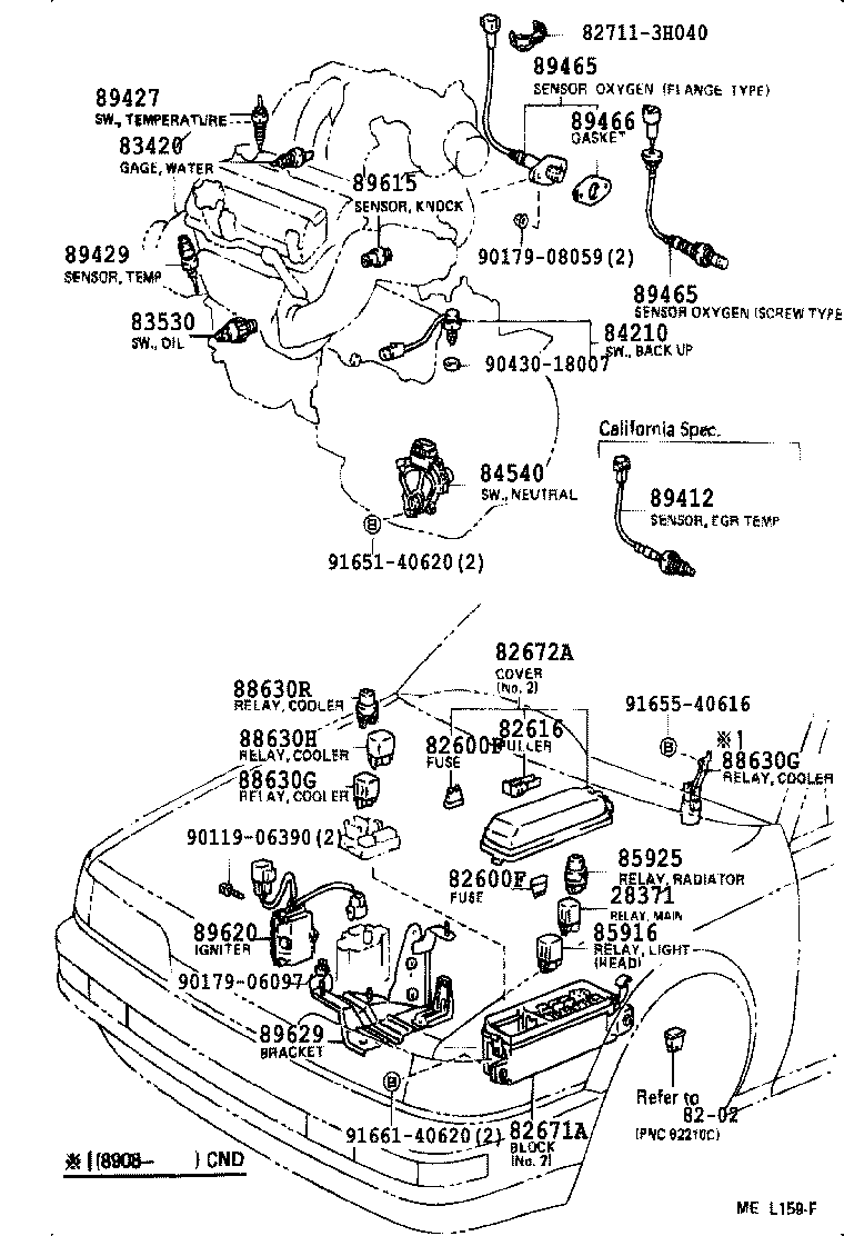 82672-32300 COVER, JUNCTION BLOCK product image