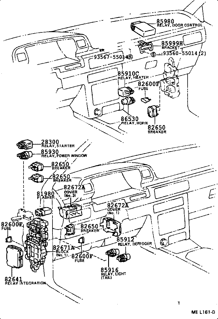 82672-32300 COVER, JUNCTION BLOCK product image