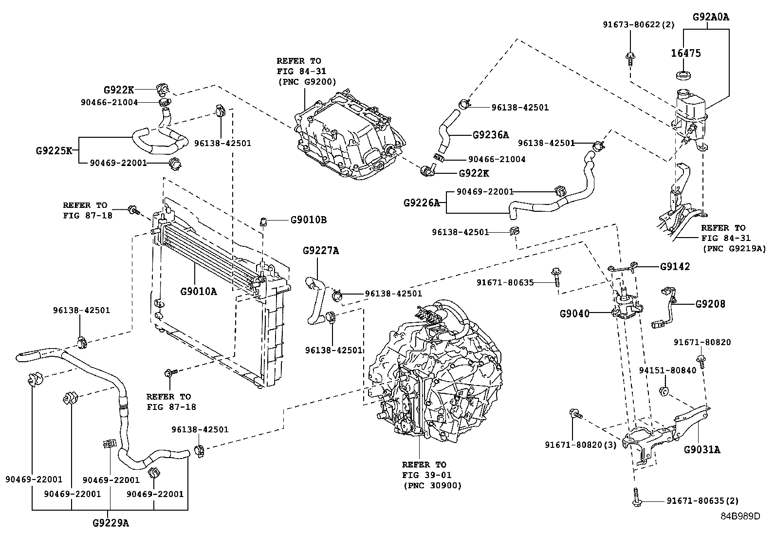 Toyota G9010-47050 RADIATOR  ASSY