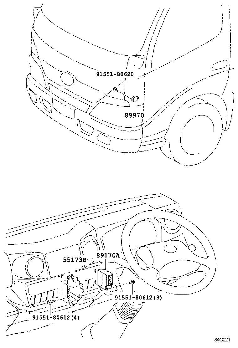 55173-37250 BRACKET product image