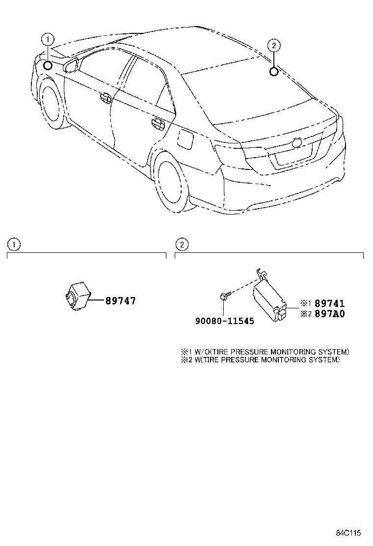 89990-06111 COMPUTER ASSY, SMART KEY product image
