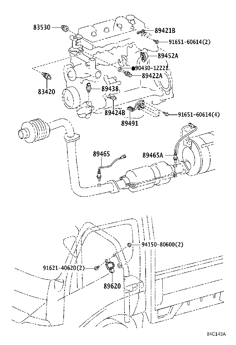 83320-80533 GAGE ASSY, FUEL SENDER product image