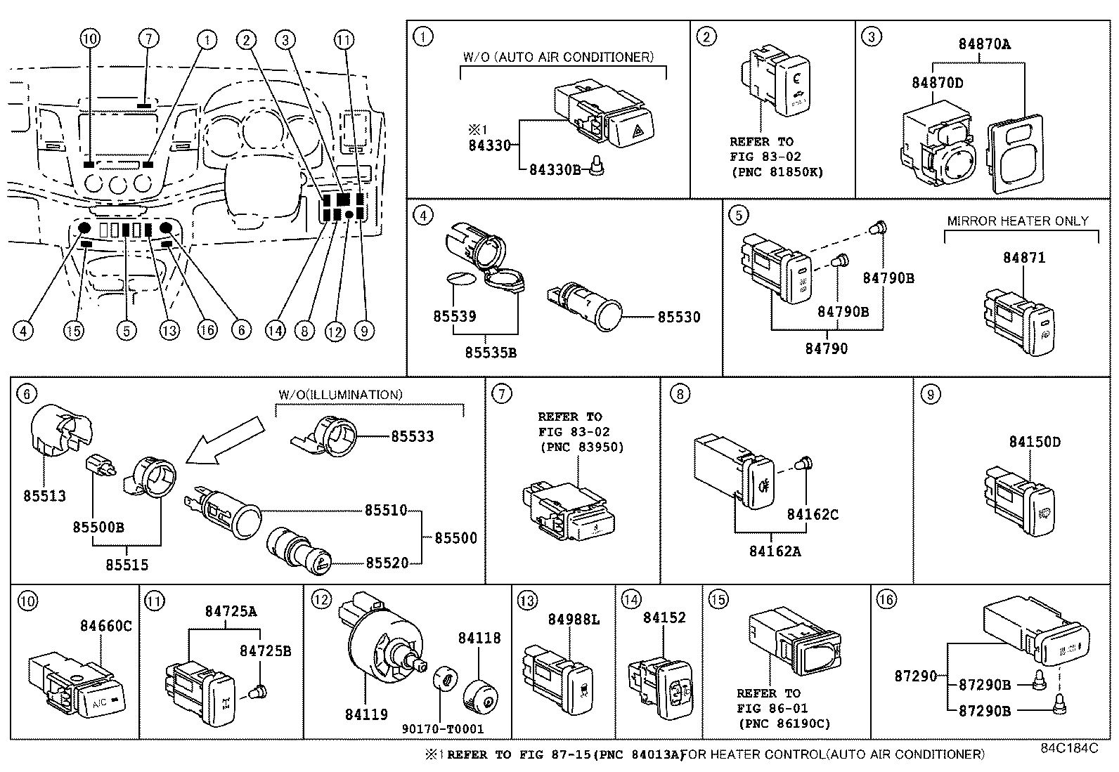 28559-30050 BRACKET, GLOW PLUG CONTROLLER, NO.2 product image