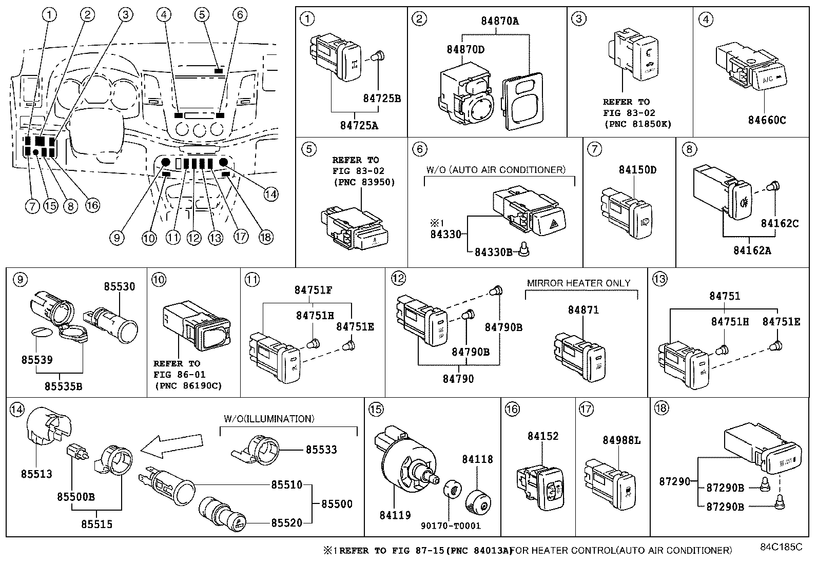 28559-30050 BRACKET, GLOW PLUG CONTROLLER, NO.2 product image