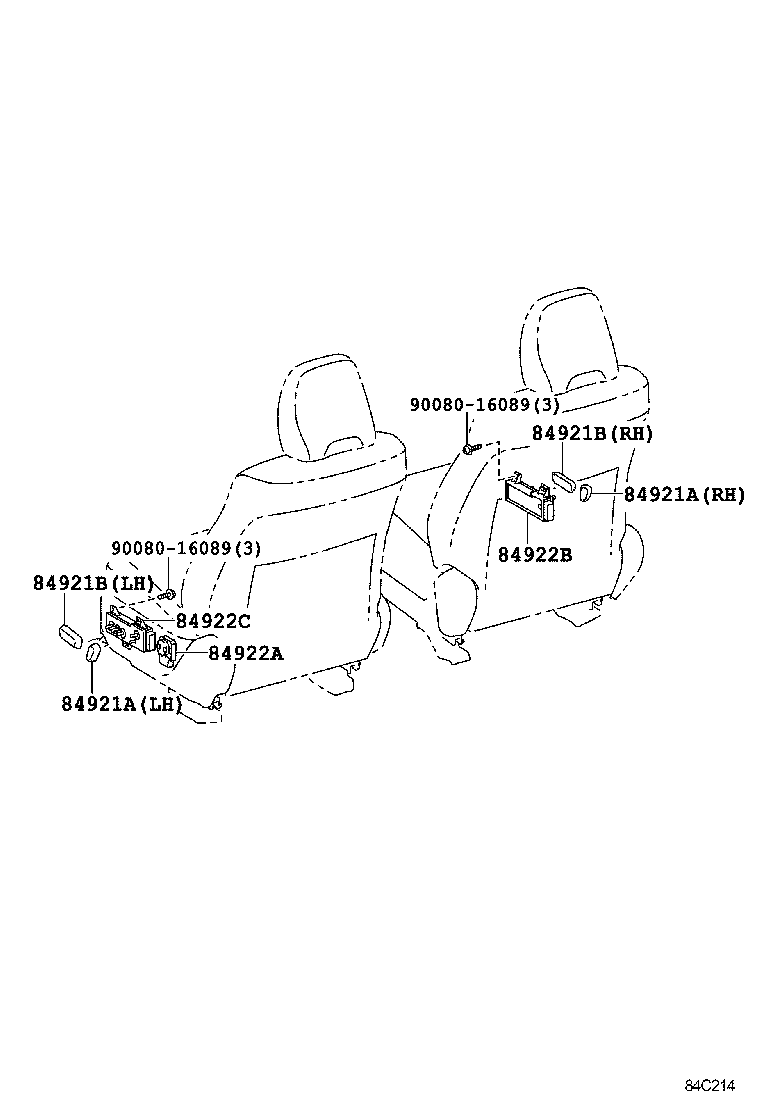 82720-06130 BLOCK ASSY, ENGINE ROOM JUNCTION product image