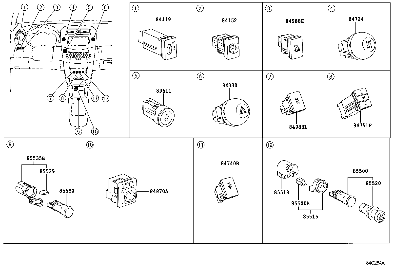 82730-0R072 BLOCK ASSY, INSTRUMENT PANEL JUNCTION product image