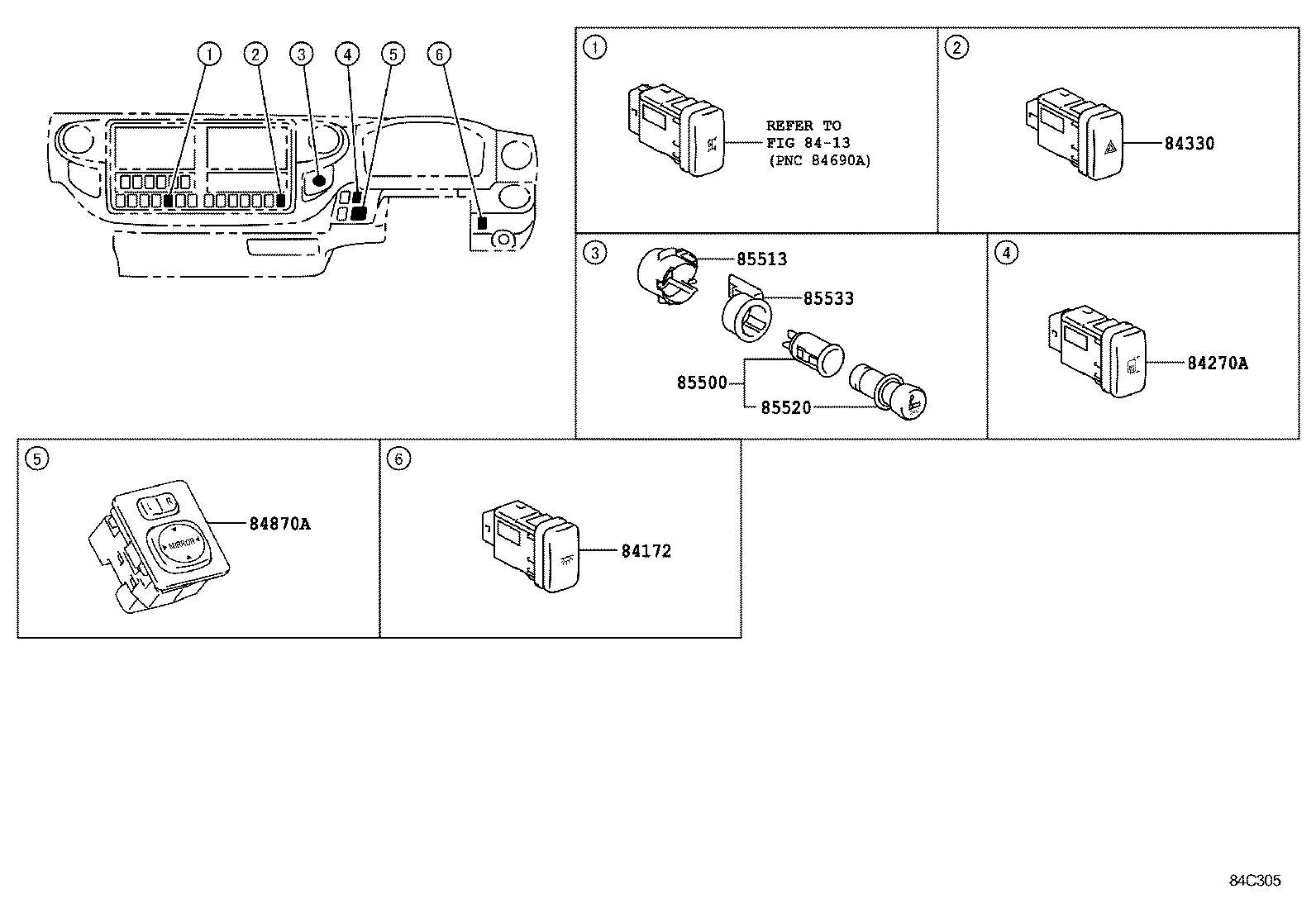 85900-37150 RELAY, IGNITION, NO.1 product image