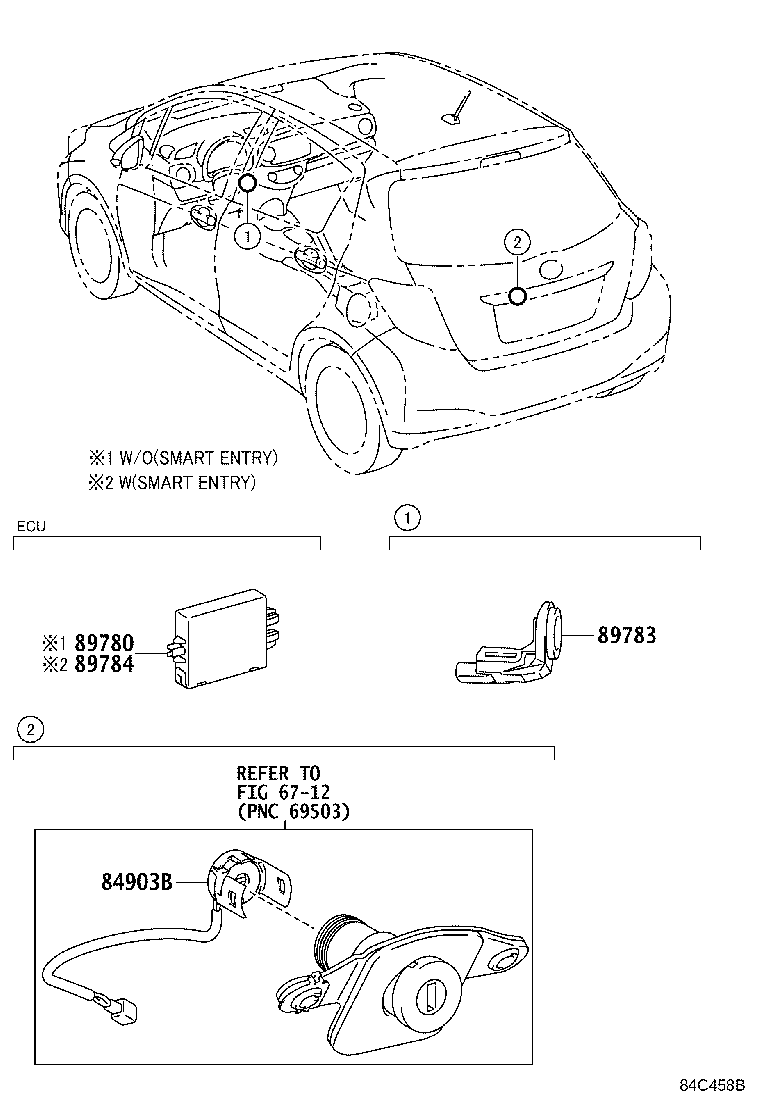 89780-0D050 COMPUTER ASSY, TRANSPONDER KEY product image