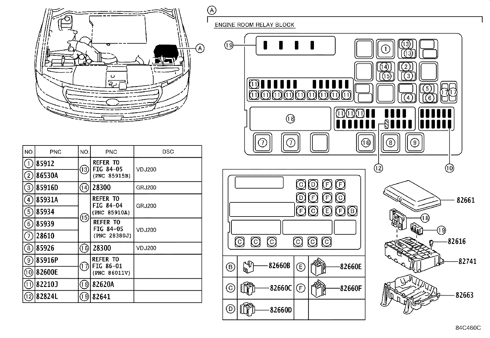 84140-60370 SWITCH ASSY, HEADLAMP DIMMER product image