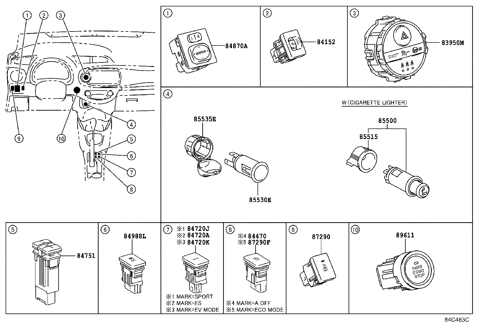 83320-52280 GAGE ASSY, FUEL SENDER product image