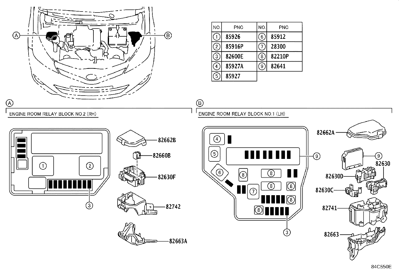 84656-52070 BEZEL, SWITCH product image