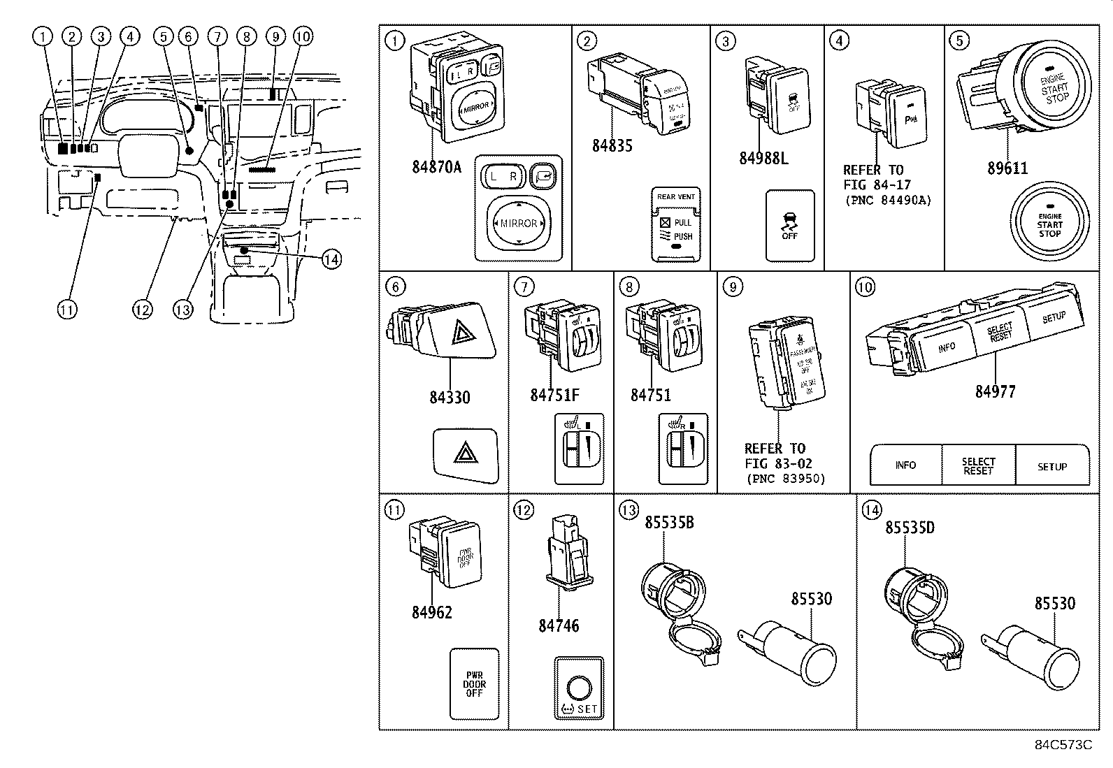 83320-08030 GAGE ASSY, FUEL SENDER product image
