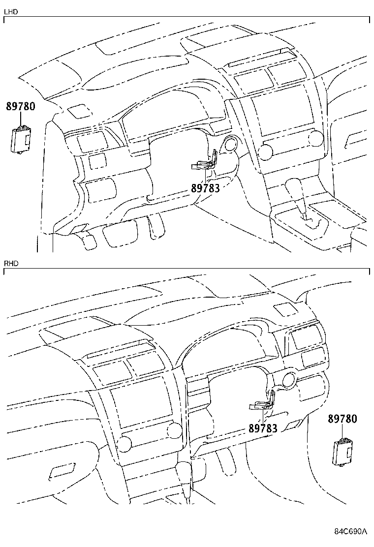89780-33260 COMPUTER ASSY, TRANSPONDER KEY product image